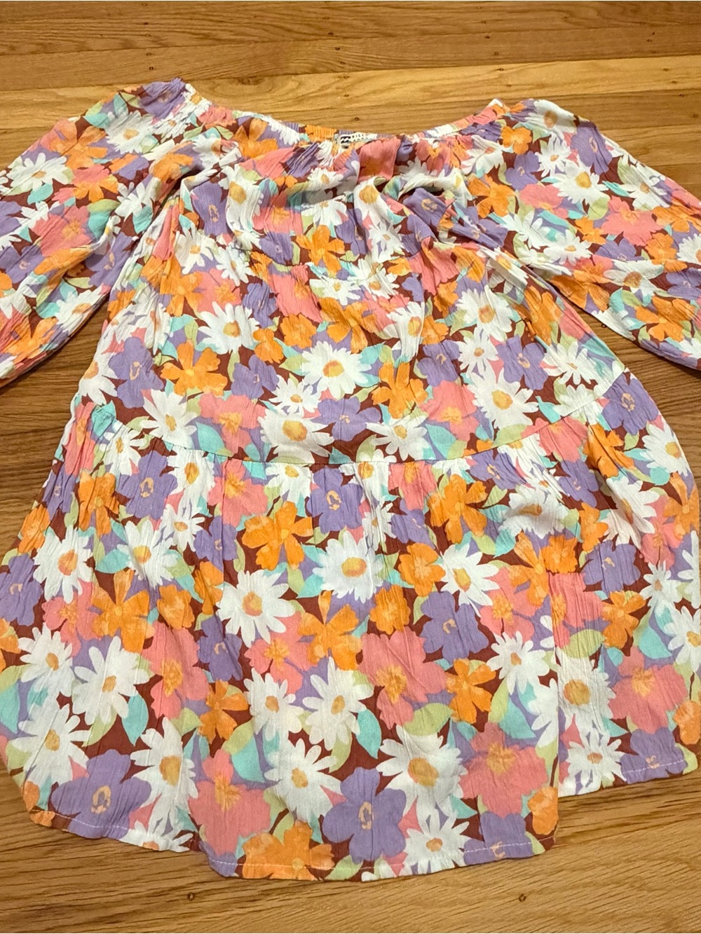 Girls (M/8yo) Billabong Floral dress